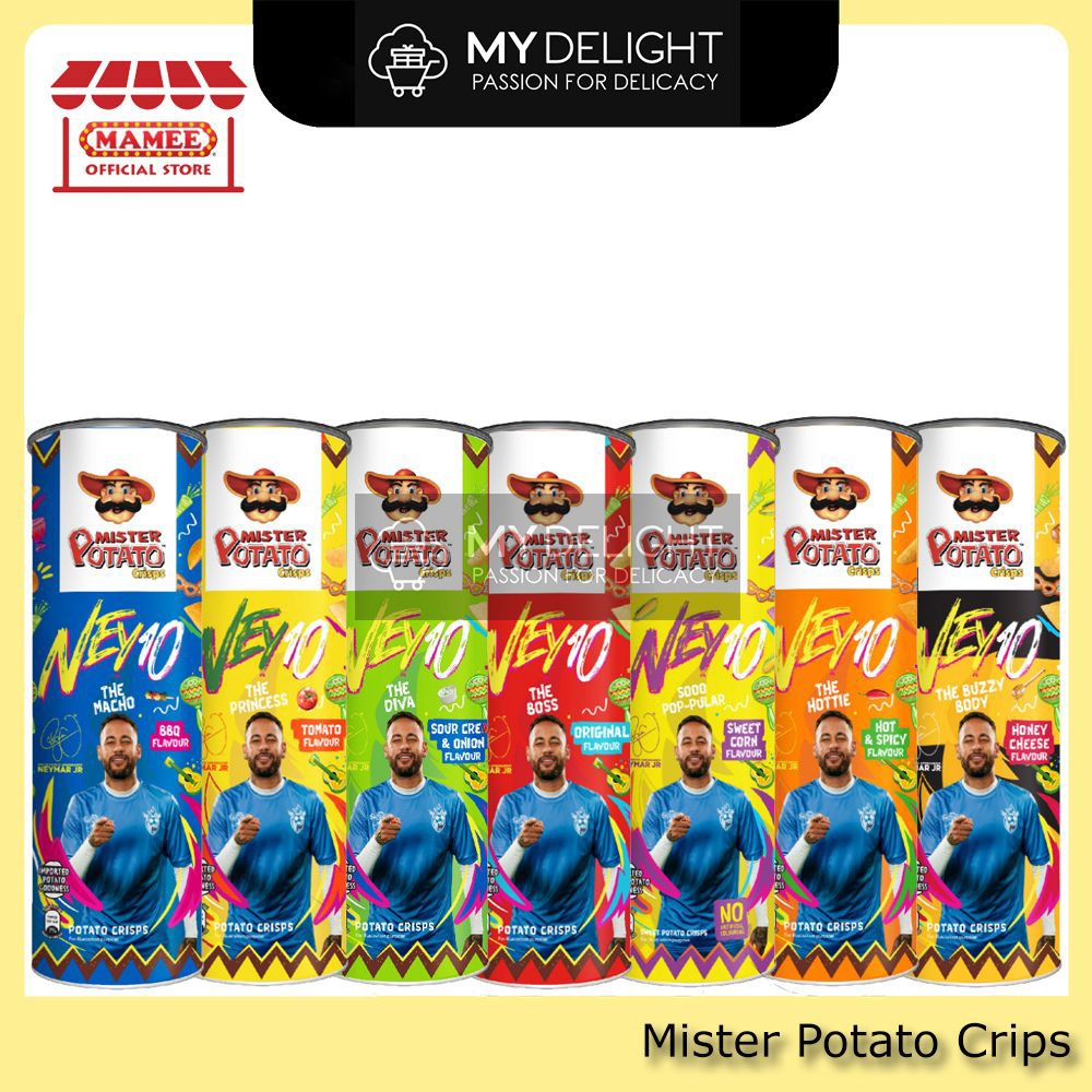 Mister Potato Crisps Original Sour Cream & Onion BBQ Honey Cheese