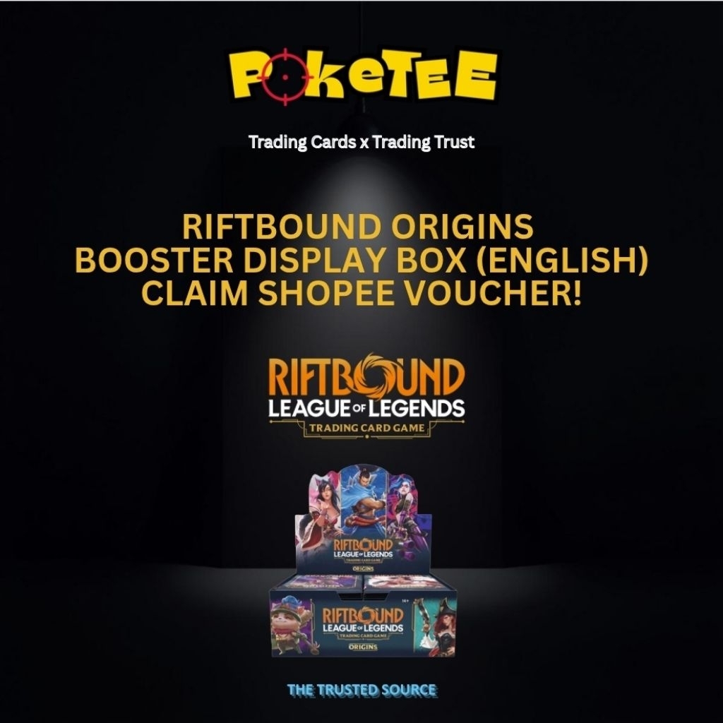 Riftbound Origins Booster Display Box (English) | Shopee Singapore