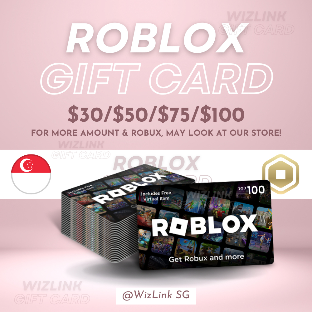 Shop Online For Roblox Gift Card On Shopee Singapore June 2026 Sg 11134207 820oi