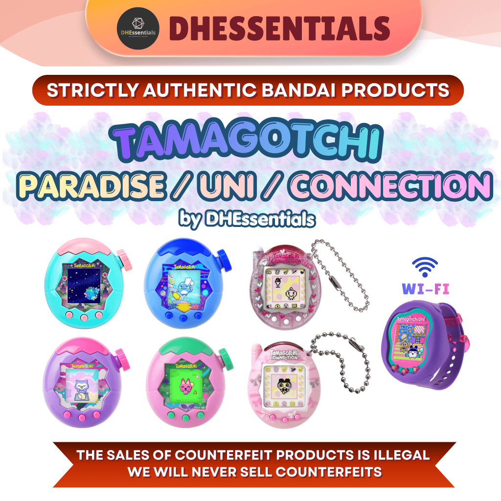 STRICTLY AUTHENTIC] Tamagotchi Paradise / Uni / Connection