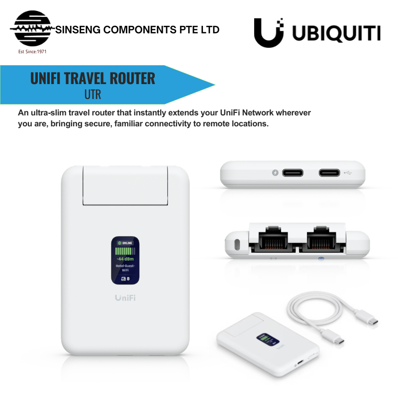 Ubiquiti Unifi UniFi Travel Router UTR | UTR | Shopee Singapore