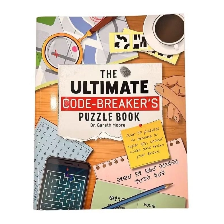 Brain puzzles code breakers book | Shopee Singapore