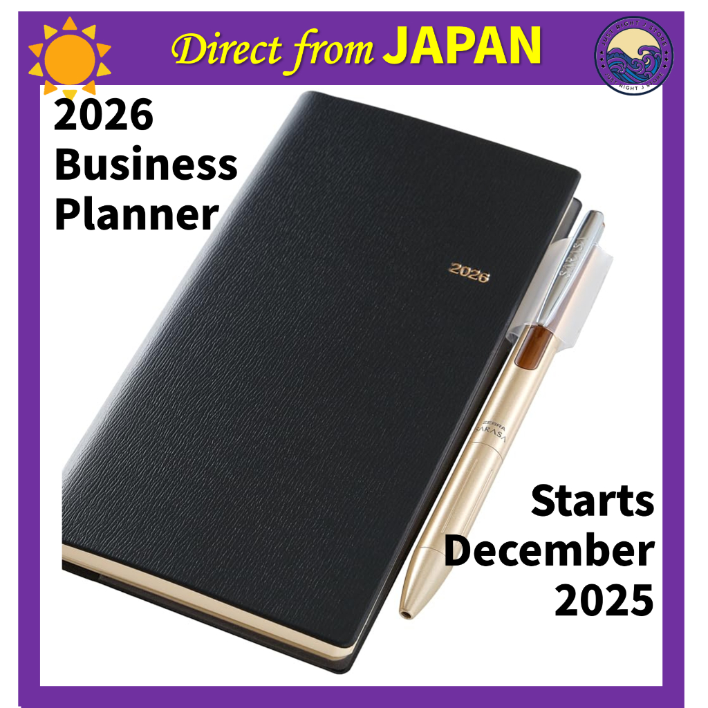 Noritsu NOLTY 2026 Weekly Planner, Ecru 1, Blue