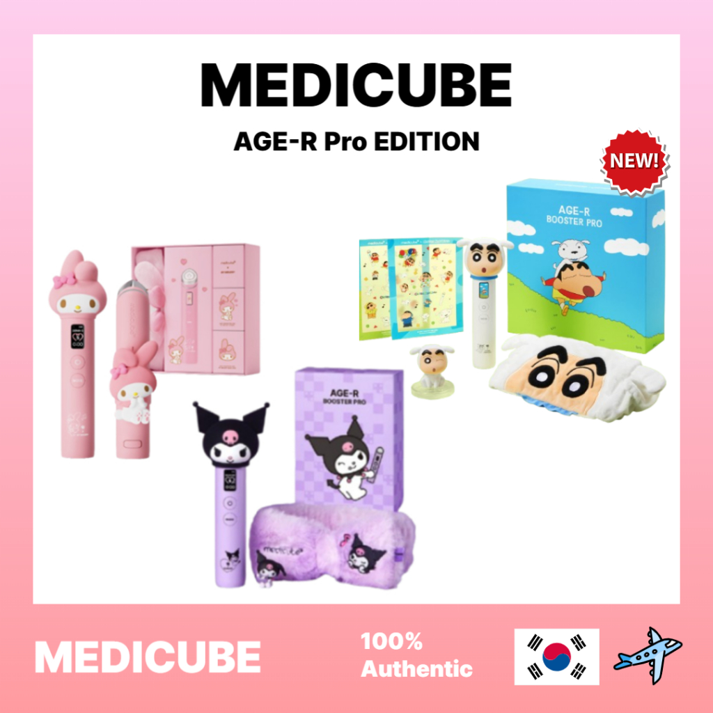 Medicube] AGE-R Medicube Booster Pro Kuromi, Melody, Crayon Shin