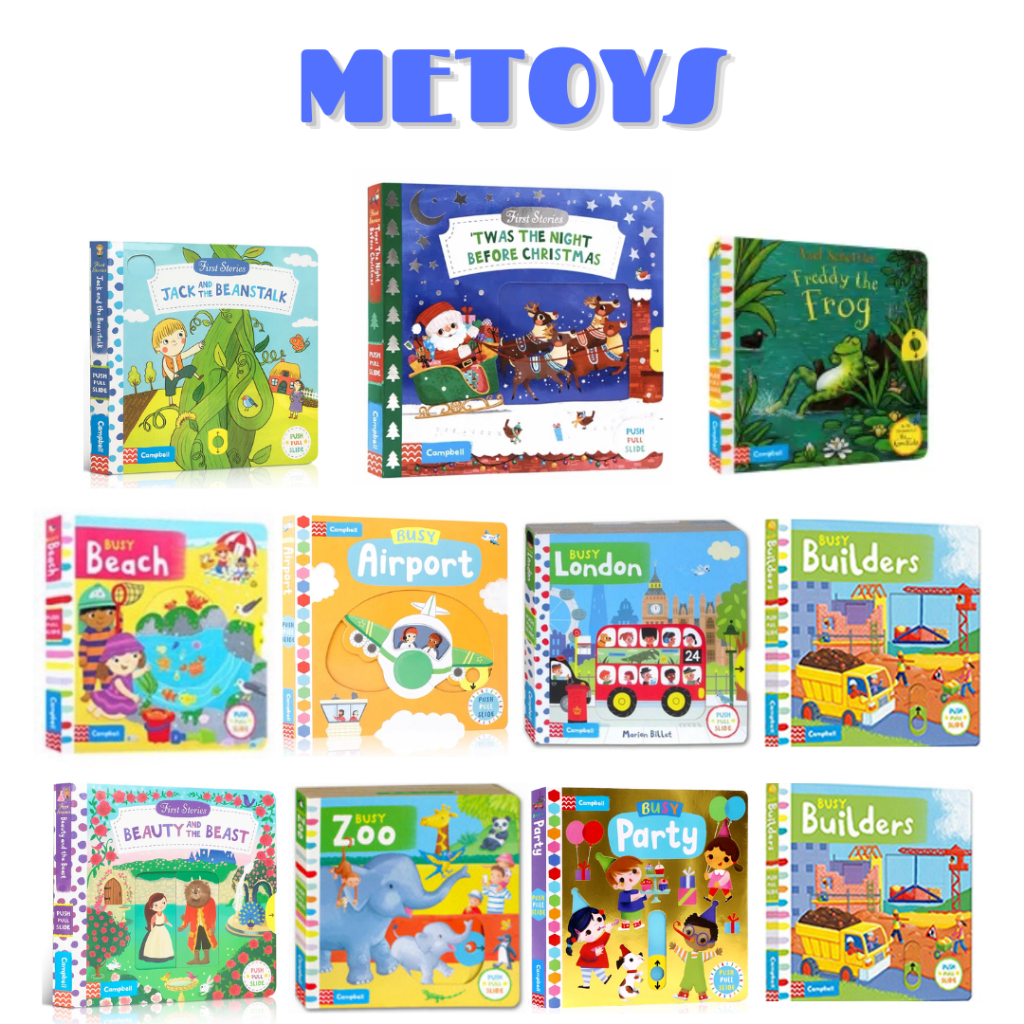 [SG STOCK] Campbell Busy Book Interactive Board Book - Early Learning ...