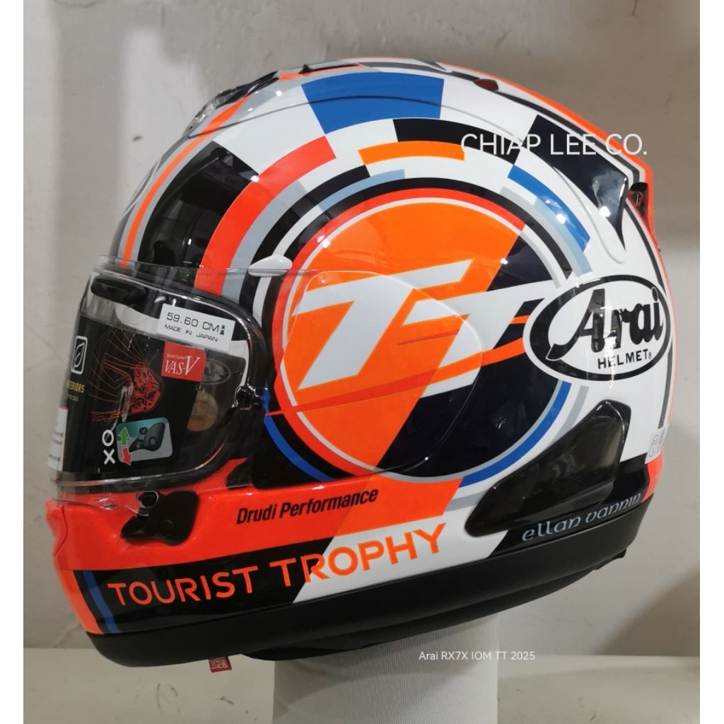 Arai RX7X IOM TT 2025 (NEW) PSB Approved | Shopee Singapore