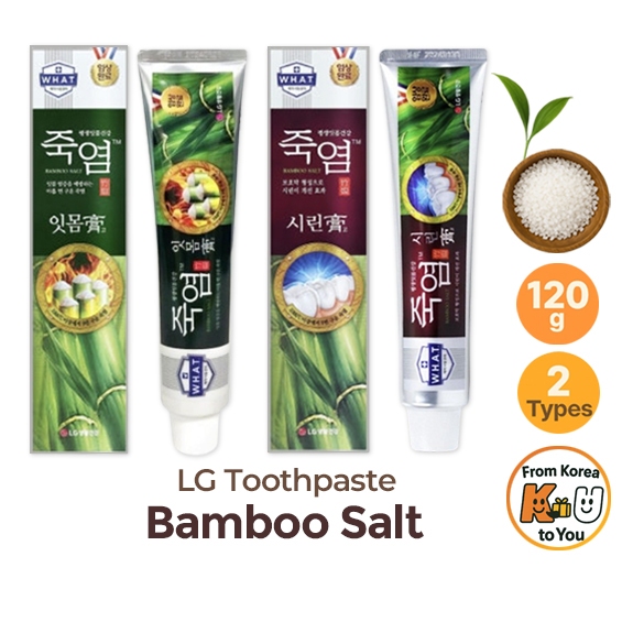 [LG] Bamboo Salt Toothpaste 120g | Gum Care / Sensitive | Made in Korea ...
