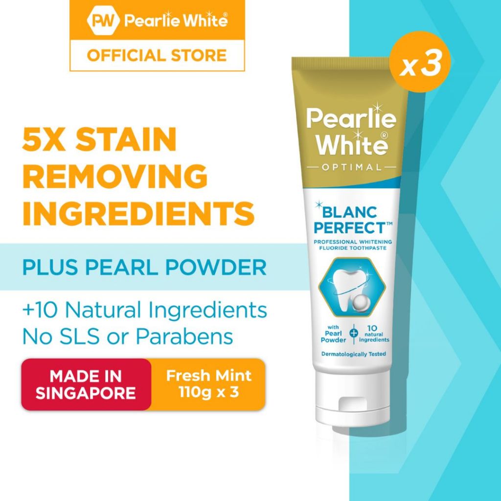 [Bundle of 3] Pearlie White Optimal Blanc Perfect Professional ...