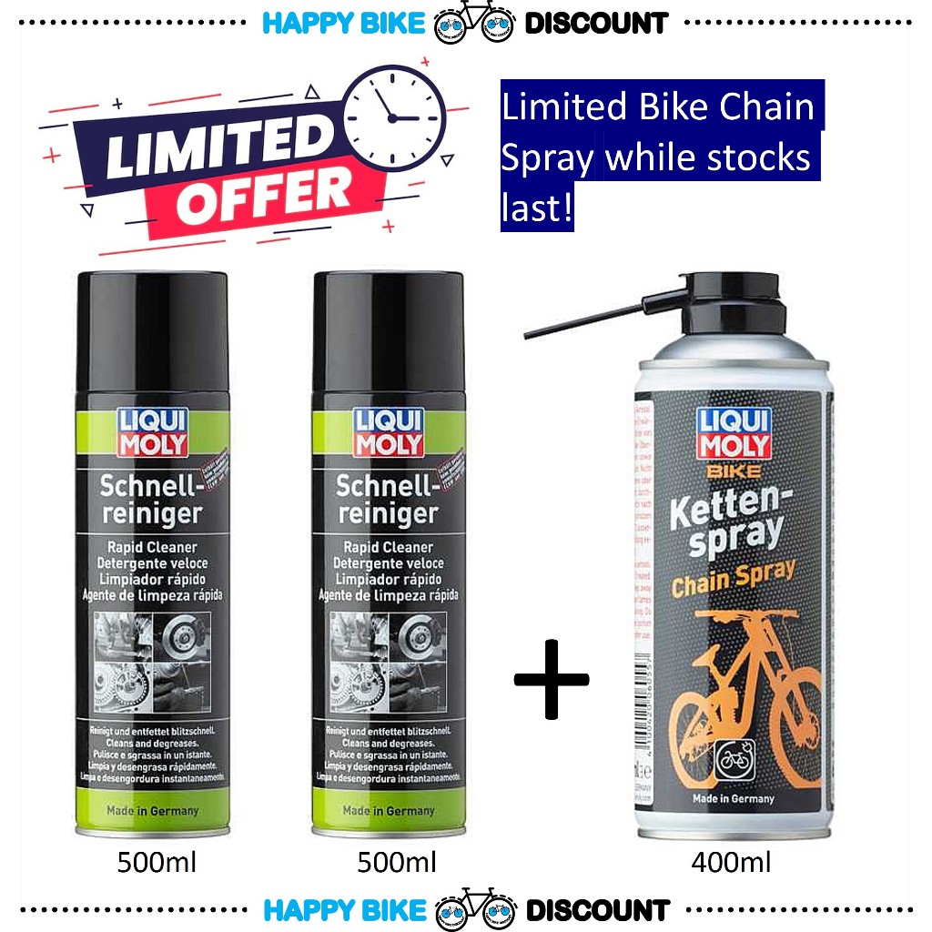 Liqui Moly Bike Chain Spray Race Bicycle Chain Lube 400ml | Shopee ...