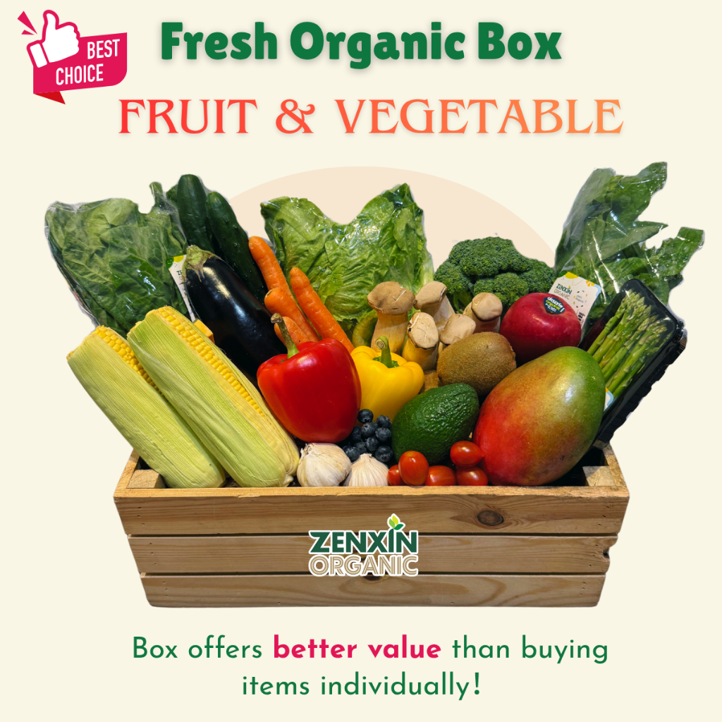 (Next Day Delivery)Zenxin Organic Fresh Organic Vegetables and Fruits ...