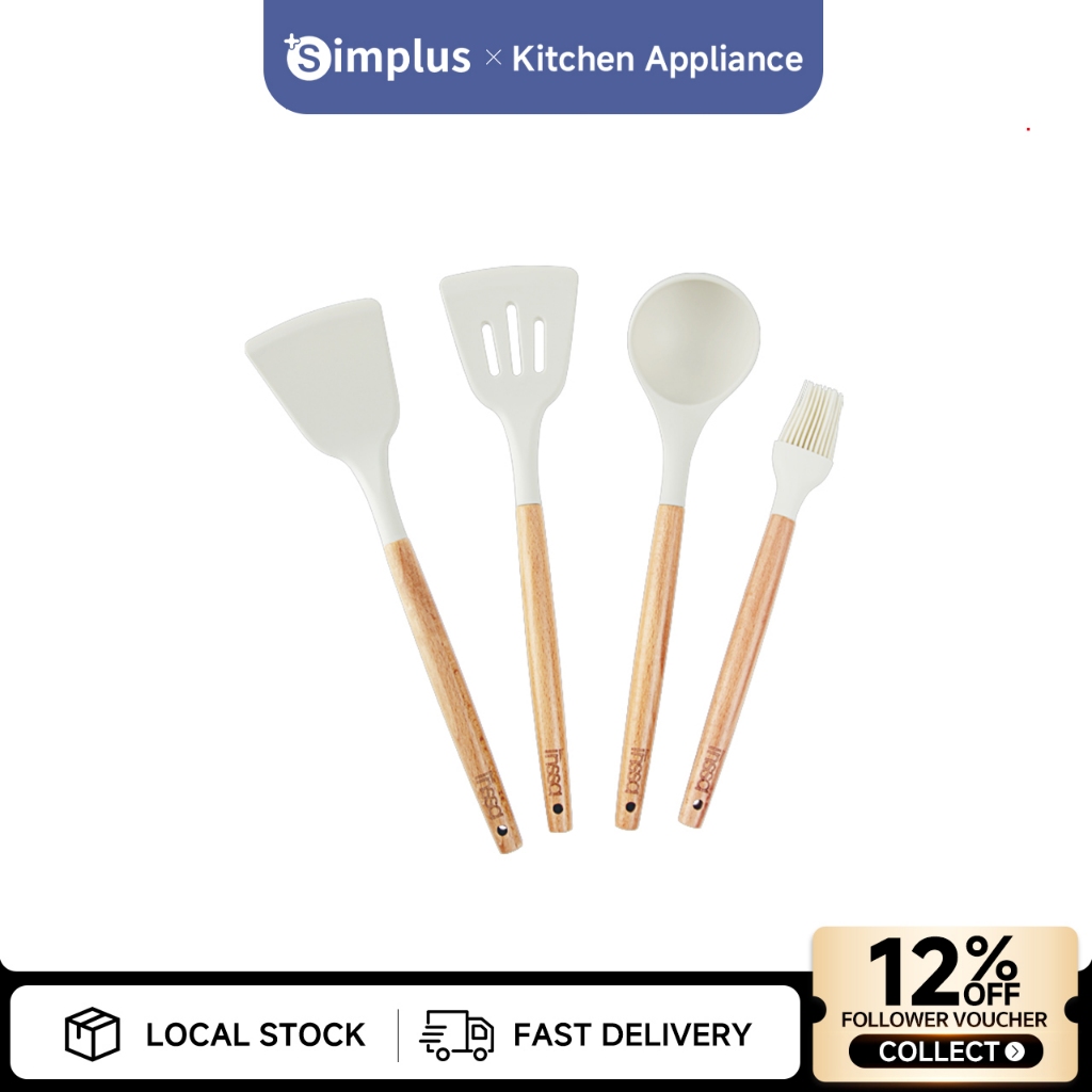 Simplus Kit Non Stick Food Grade Silicone Cooking Tools Perkakas ...