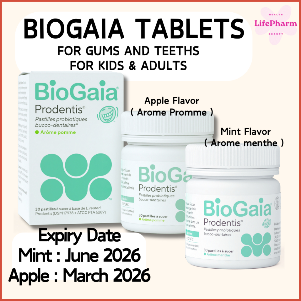 BioGaia Prodentis Tablets - For Adults & Kids , Clinically Proven
