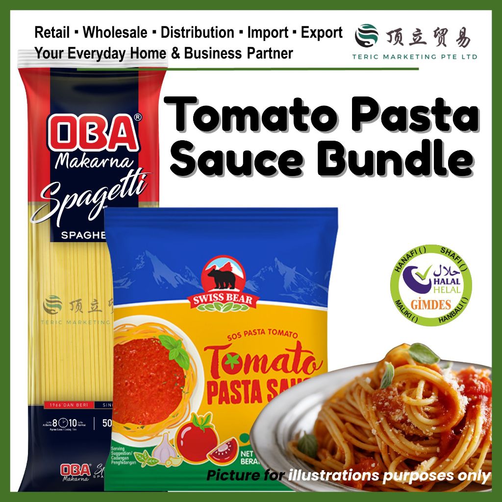 [SG Bundle] Swiss Bear Tomato Pasta Sauce Bundle | OBA Makarna ...