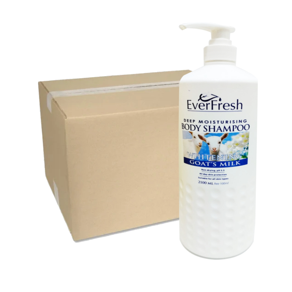 Everfresh Deep Moisturising Body shampoo - Goat Milk / Royal Jelly ...