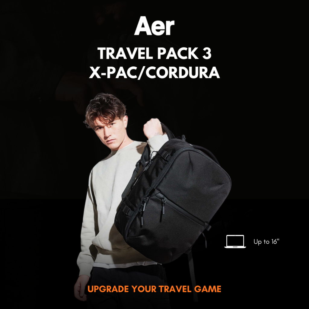 Authentic Aer Travel Pack 3 (35L) | Cordura®/X-Pac Backpack