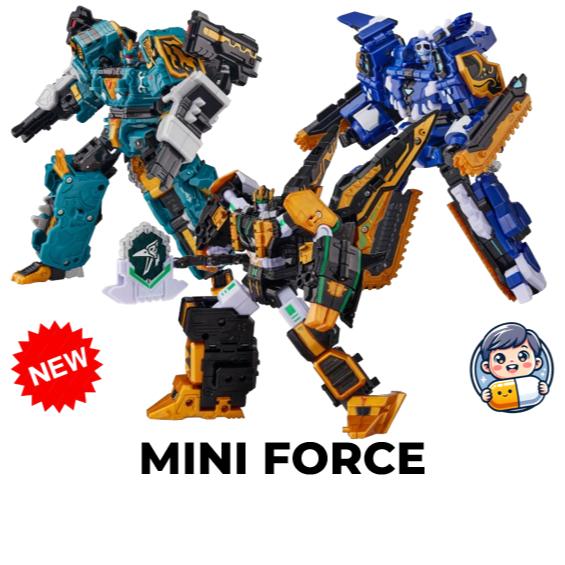 [MINI FORCE] The Strongest Dinosaur Mini Force Options (Buster Giga ...