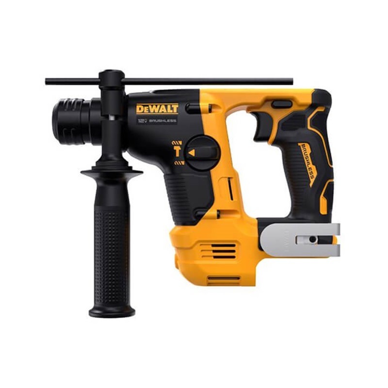 DEWALT 12V LI-ION MAX XR BL ULTRA COMPACT ROTARY HAMMER DRILL DCH072N ...