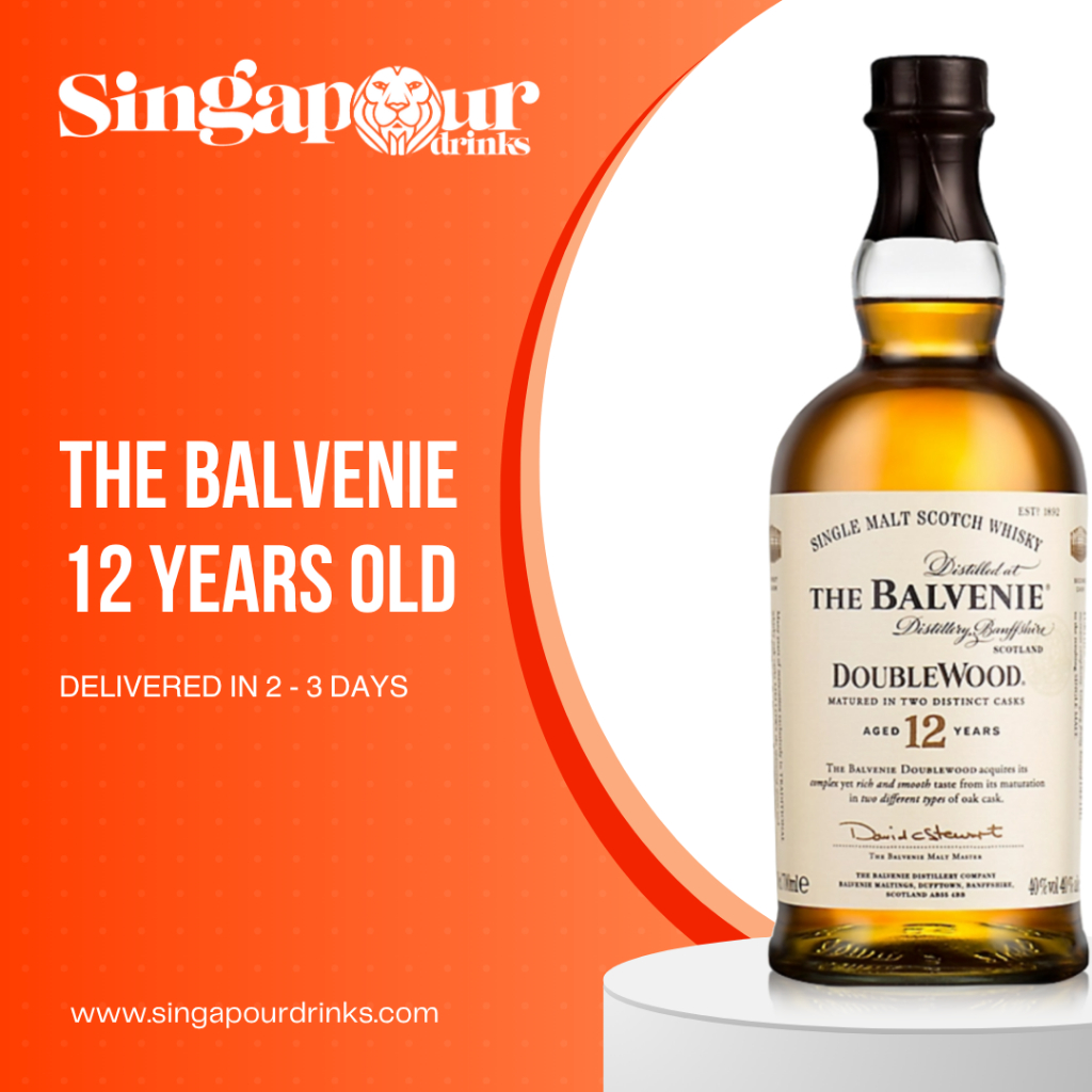 The Balvenie 12 Years Doublewood Scotch Whisky 700ml | Shopee
