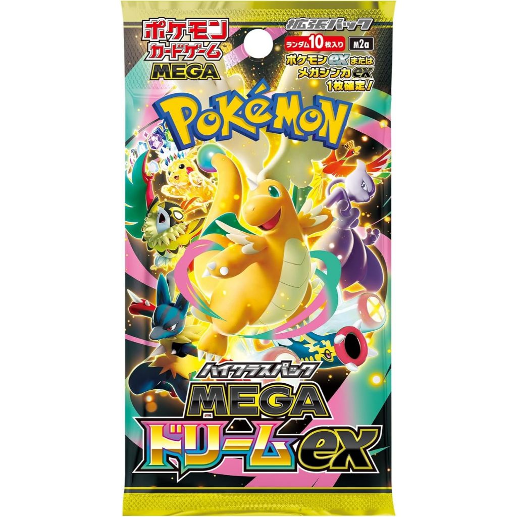 MEGA Dream EX Box Pokemon Card Game MEGA High Class Pack | Shopee