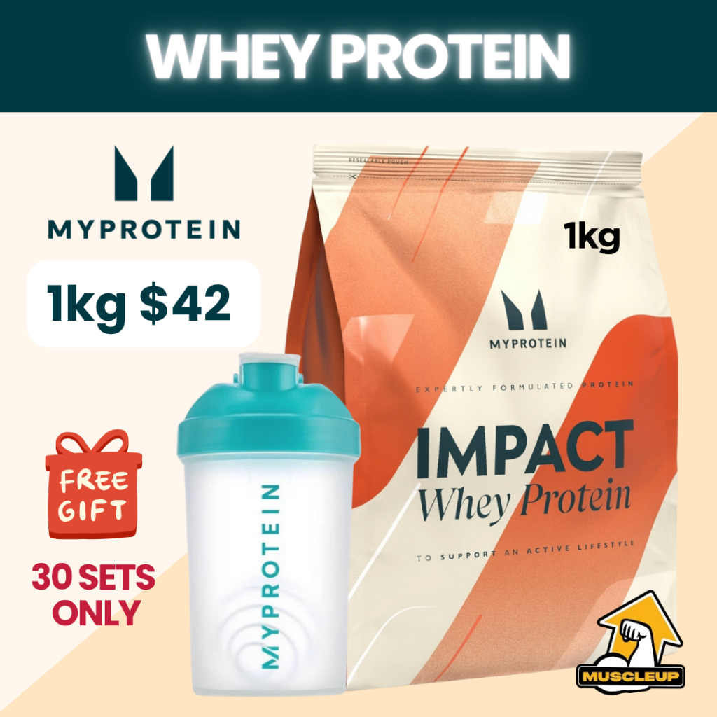 MyProtein Whey Isolate Protein Powder 1kg, Build Muscle Free Shaker ...