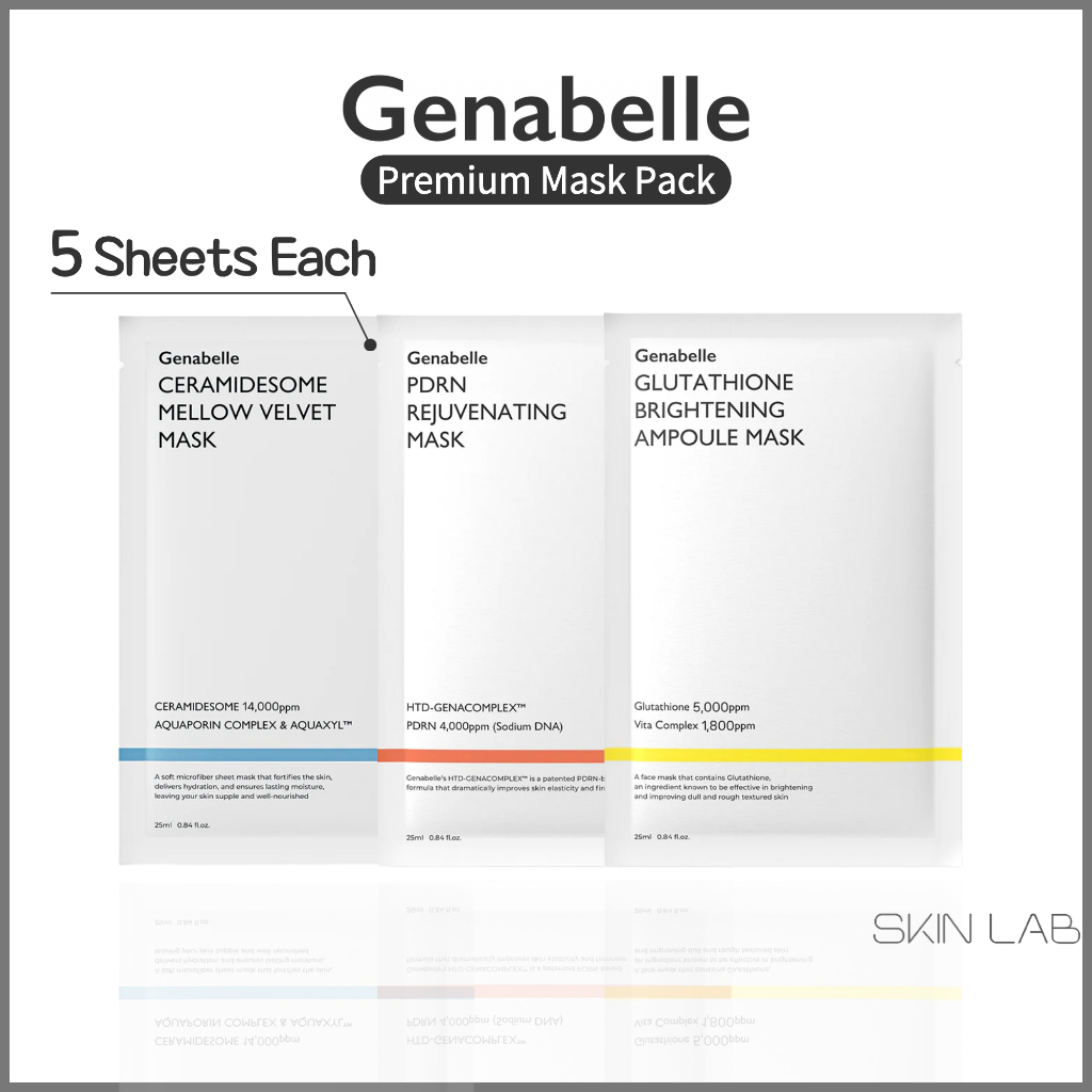 [Genabelle] Premium Mask Pack Collection / PDRN, Ceramidesome ...