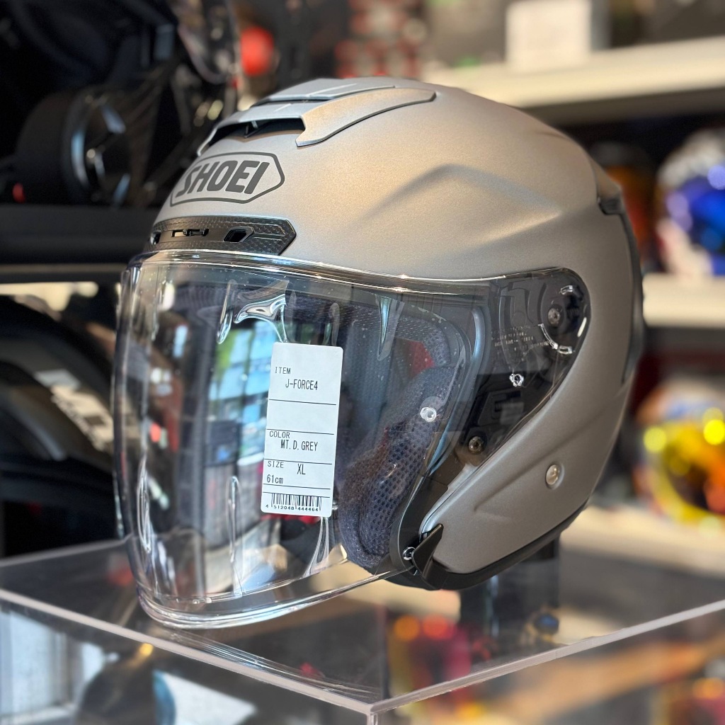 SG SELLER SHOEI JFORCE 4 PSB APPROVED MOTORCYCLE HELMET FROM JAPAN