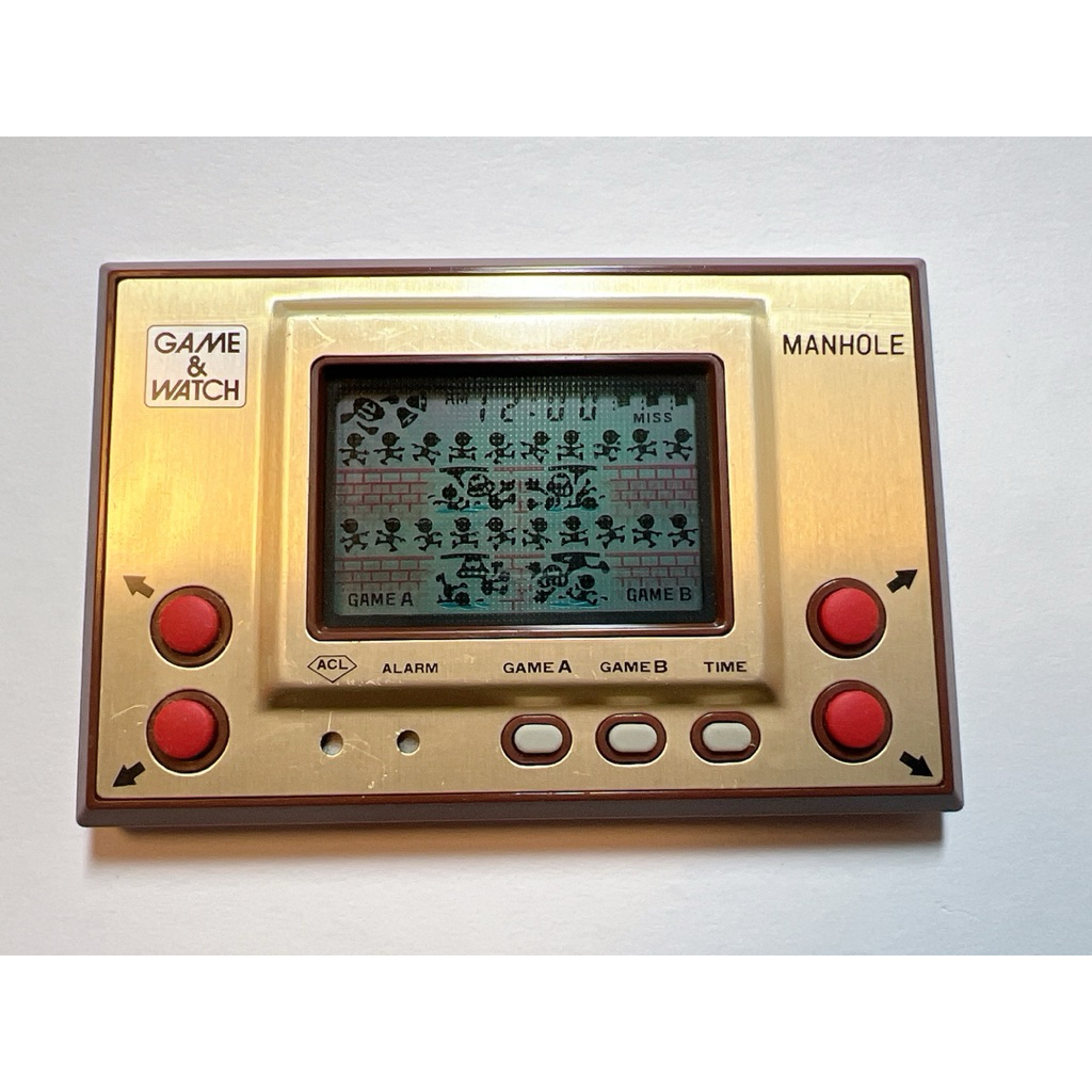 NINTENDO GAME AND & WATCH Manhole 1981 Direct From Japan Very Rare