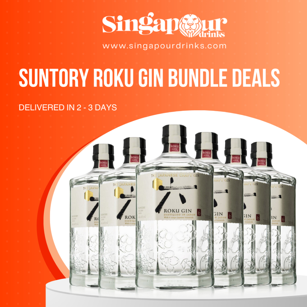 6x Suntory Roku Gin 700ml (Bundle Deal) | Shopee Singapore