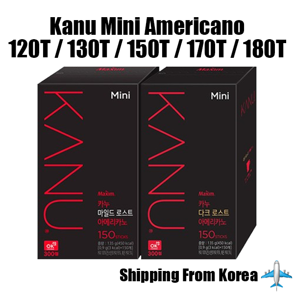 [Maxim] Kanu Americano Mini Coffee 120T｜Mild Roast / Dark Roast ...