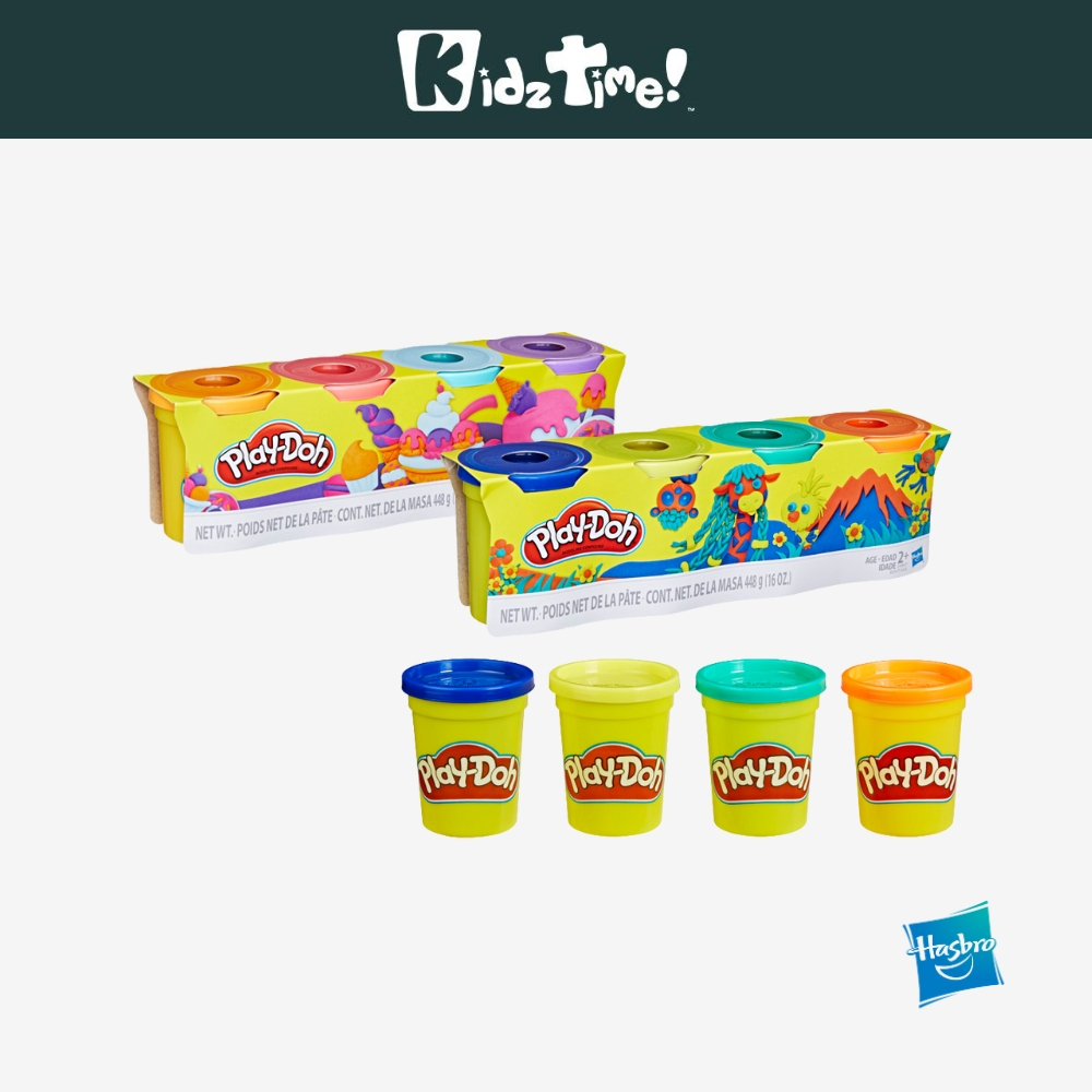 Hasbro Play doh color bundle 4 in one play set Classic Color Ast ...