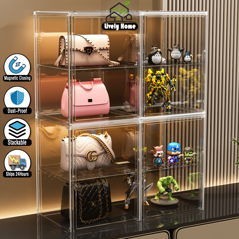 SG Stock Acrylic Blind Box Display Box | 360° Transparent Storage ...