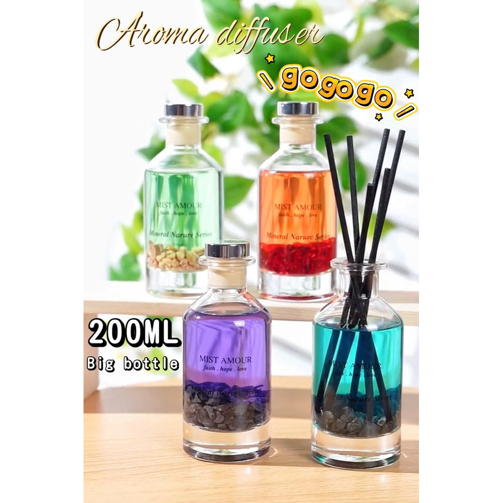 Mist Amour 200ML Mineral Nature Series Premium Aroma Reeds Diffuser ...