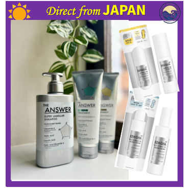 【THE ANSWER】 The Answer Shampoo Moist Treatment Refill Set Bergamot ...
