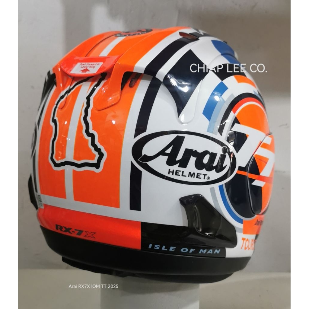 Arai RX7X IOM TT 2025 (NEW) PSB Approved | Shopee Singapore