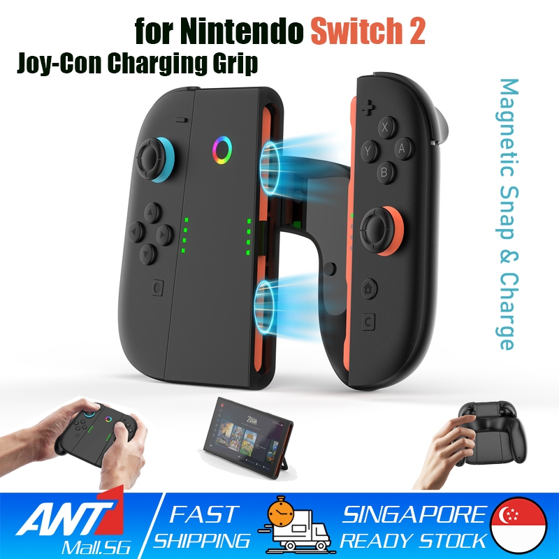 [SG STOCK] For Nintendo Switch 2 Joy-Con 2 Charging Grip Charging ...