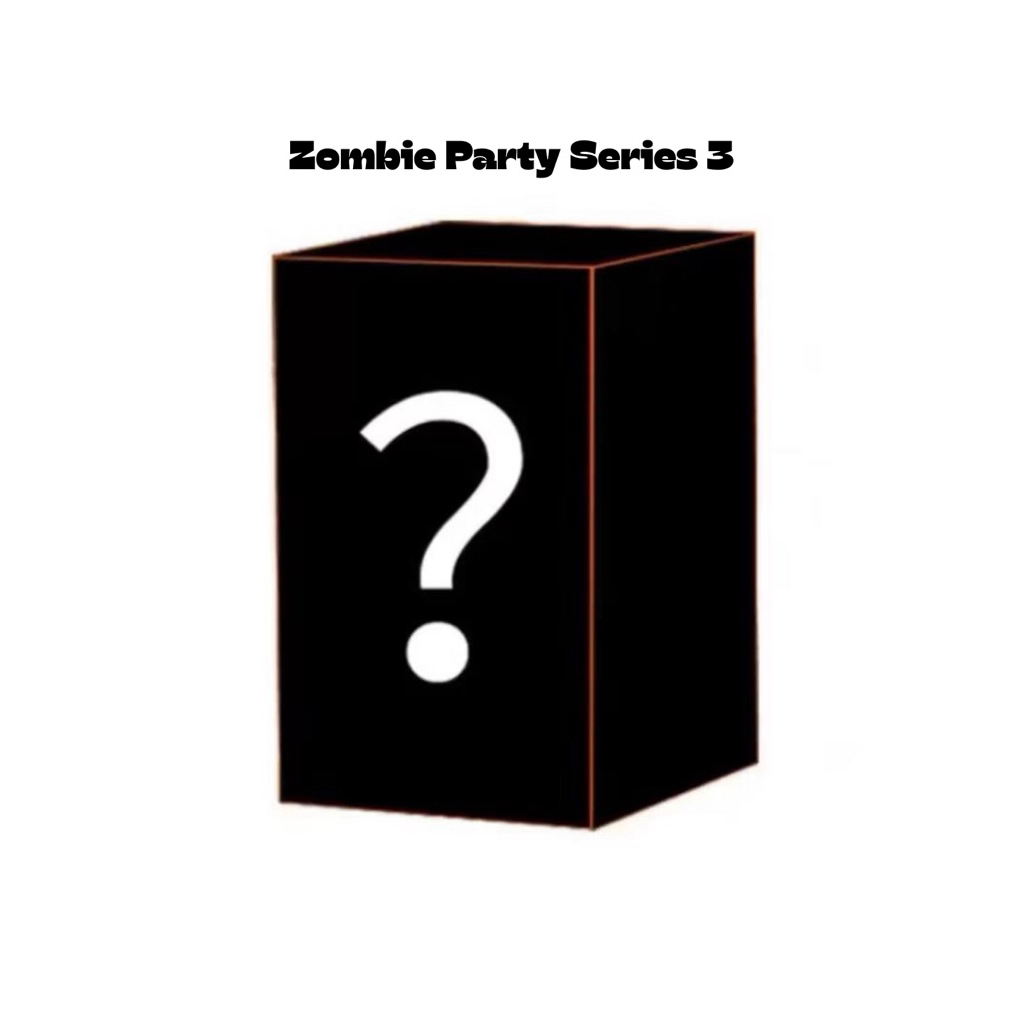 Authentic] Zombie Party Series 3, Halloween, Christmas Blind box