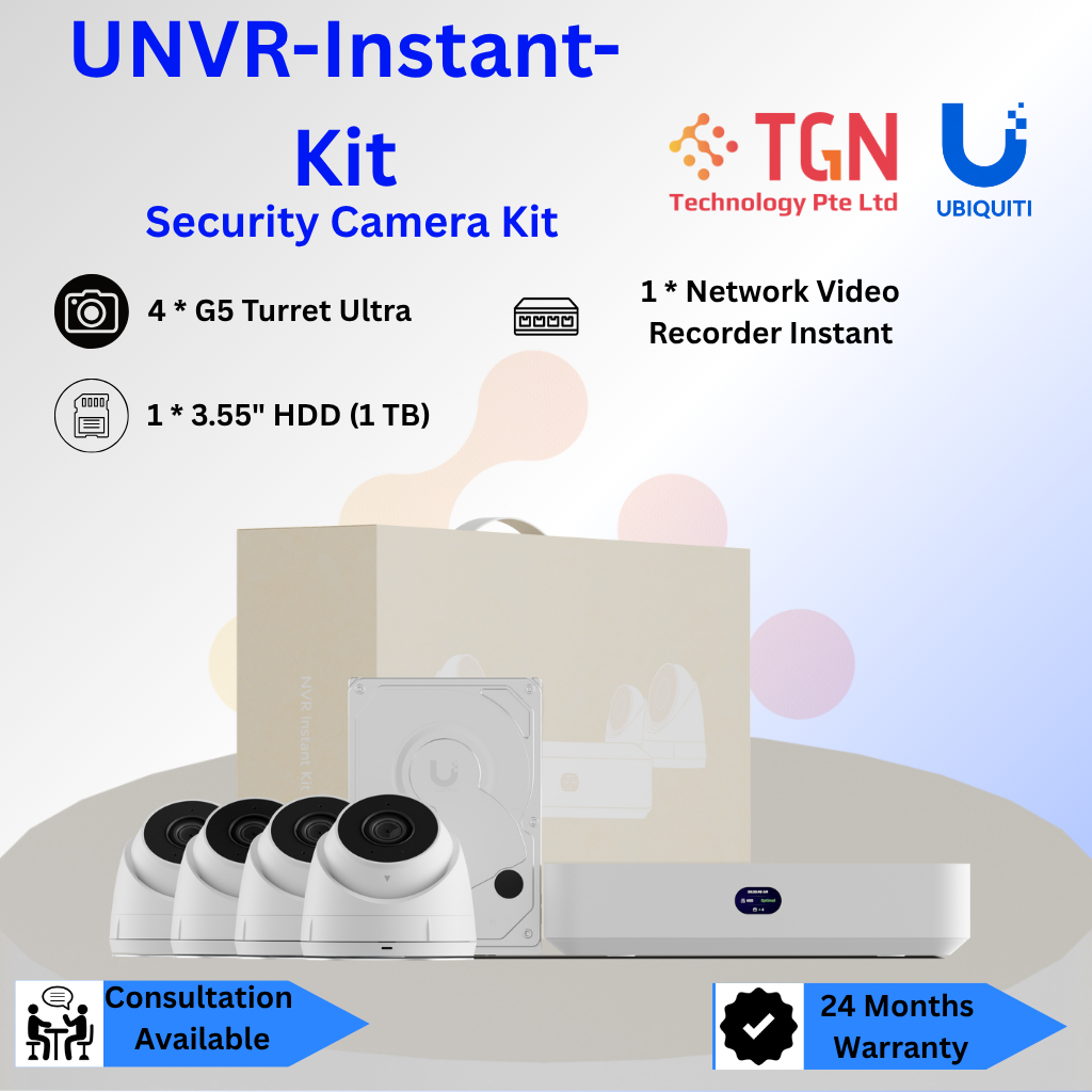 Ubiquiti UNVR-Instant Kit - Network Video Recorder Instant Kit (G5 ...