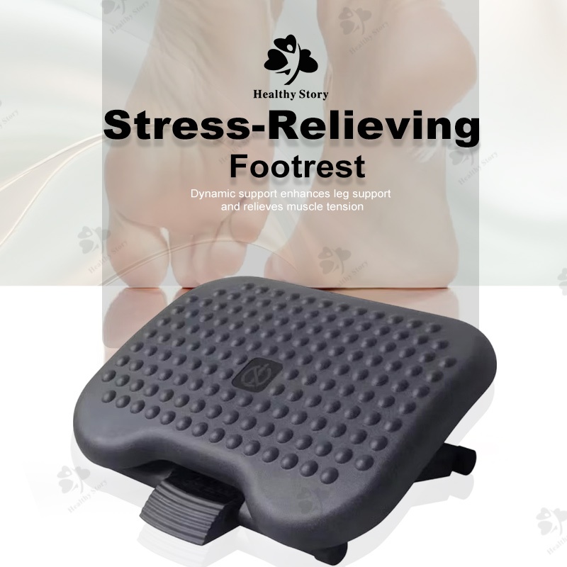 [Local] Ergonomic Foot Rest / Enhance your sitting posture / Adjustable ...