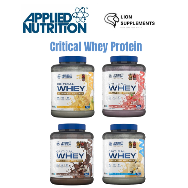 Applied Nutrition Critical Whey Protein Powder 2kg | Shopee Singapore