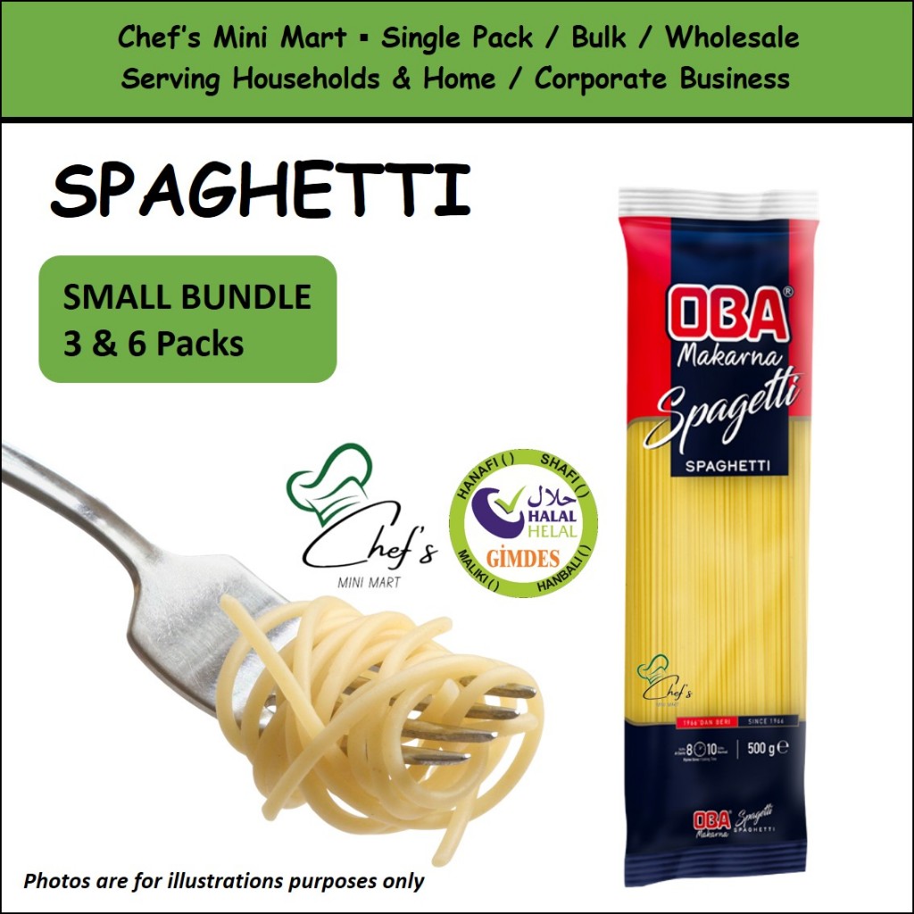 [SG STOCK] OBA Makarna Pasta Spaghetti | Halal Certified | Premium ...