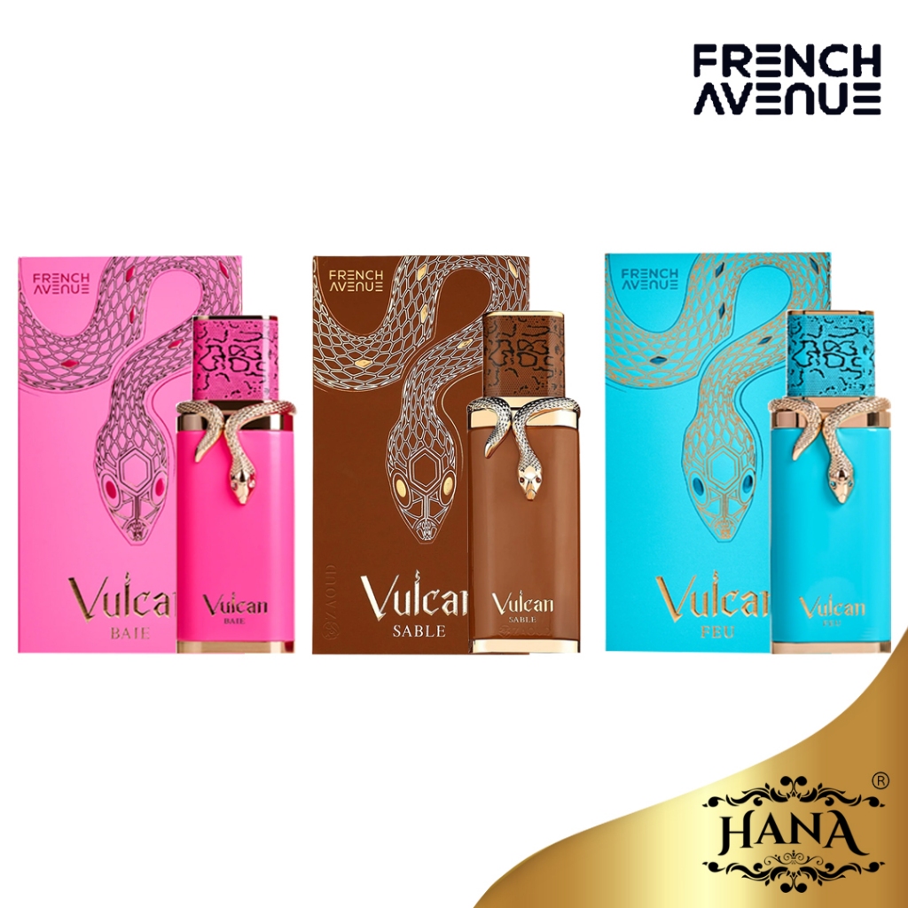 Vulcan Sable / Baie / Feu EDP 100ML Perfume By French Avenue