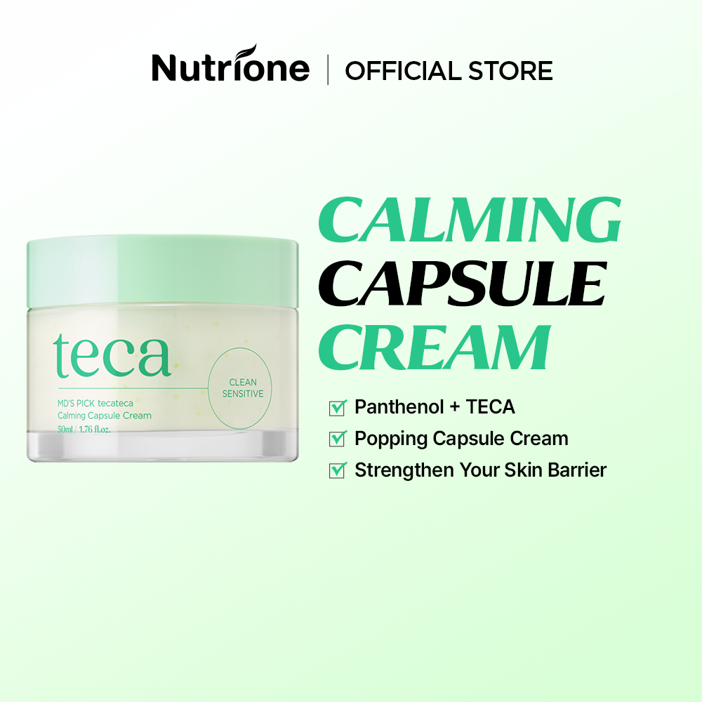 NUTRIONE MD’s PICK tecateca Calming Capsule Cream (50ml / BOX) | Shopee ...