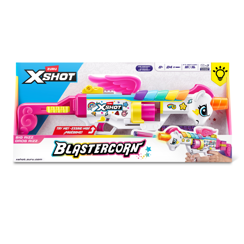 XSHOT Big Rizz Blastercorn by ZURU | Shopee Singapore
