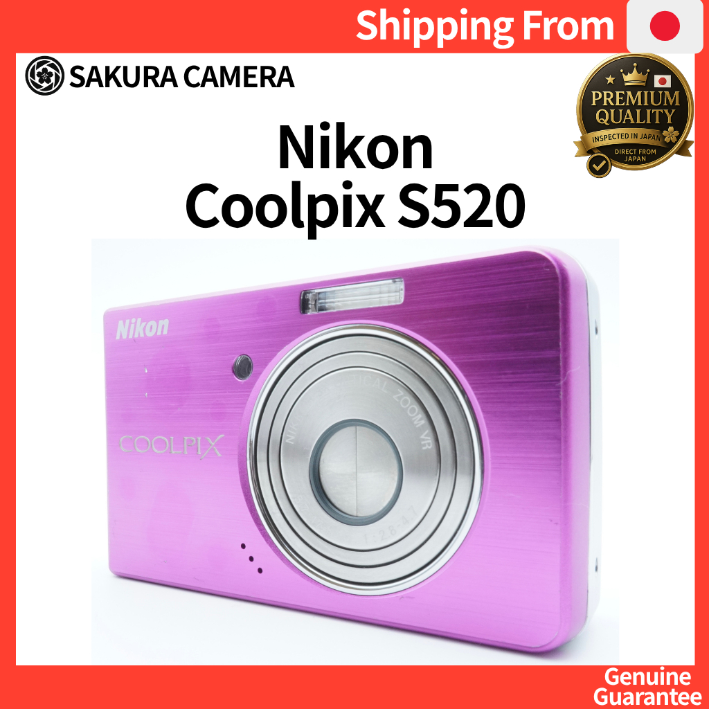 Nikon COOLPIX S520 COOLPIXS520 digital camera 【Direct from Japan