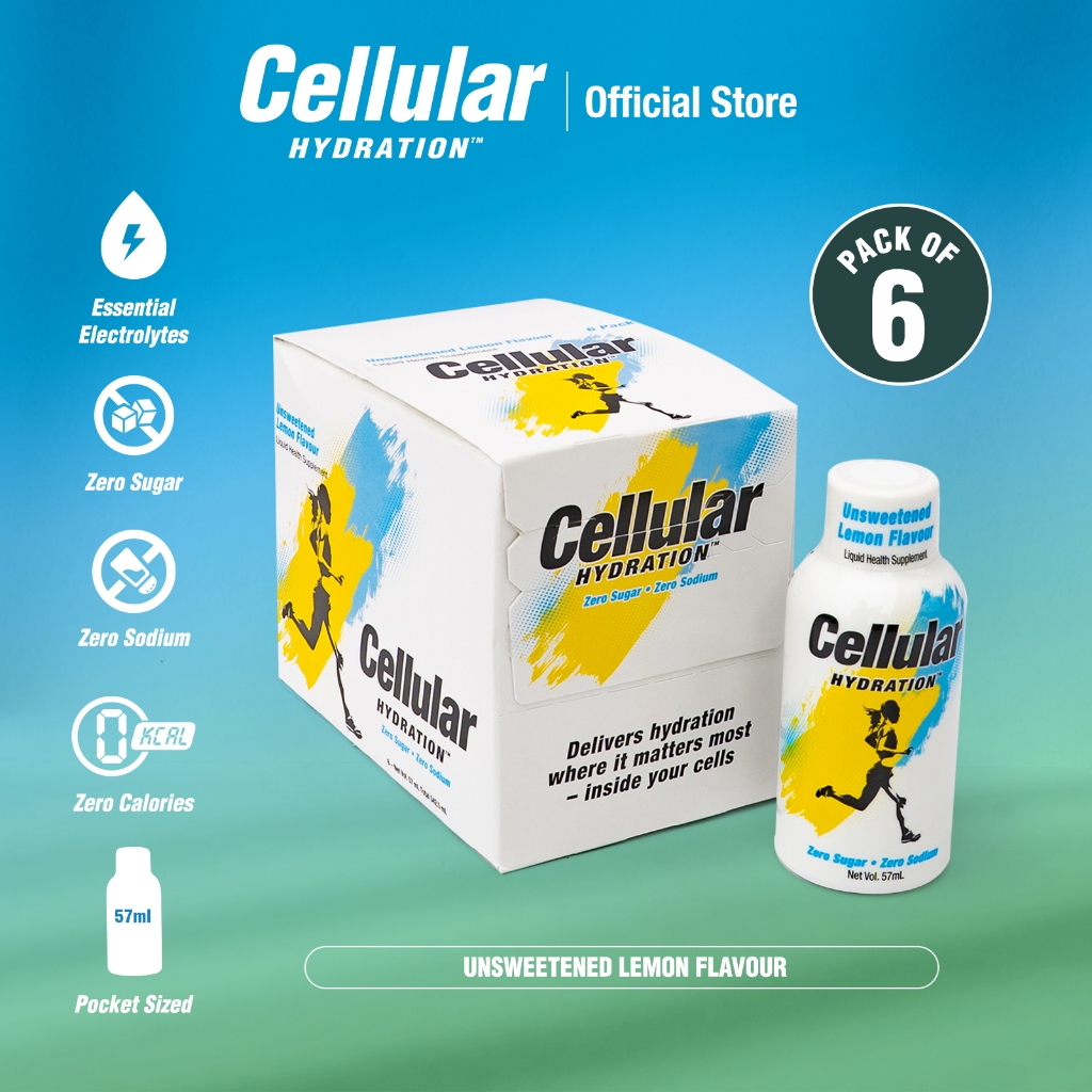 Cellular Hydration™ | Electrolyte Health Supplement | Unsweetened Lemon ...
