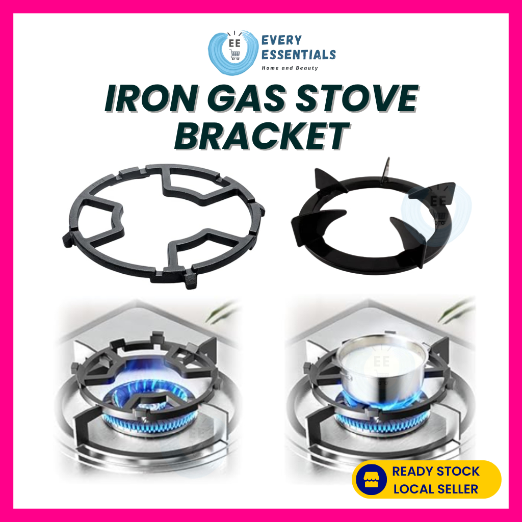 Cast Iron Gas Stove Pot Support Bracket / Gas Burner Rack (Flat or ...