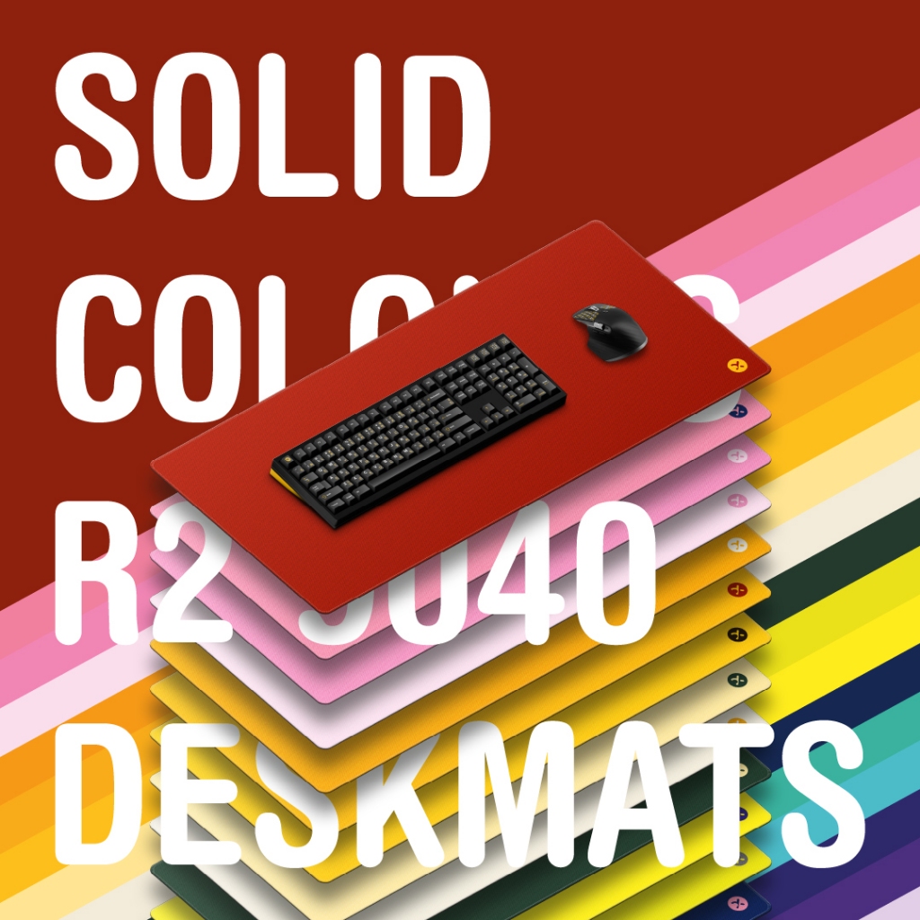 [9040 DESKMATS] TDX Studios Solid Colours R2 | 90cm x 40cm In-House ...