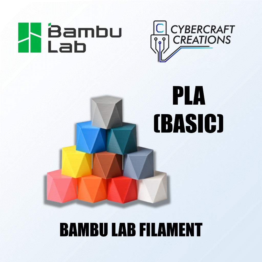 [GENUINE] Bambu Lab Filament (PLA Basic) BambuLab 3D Printing Filament ...