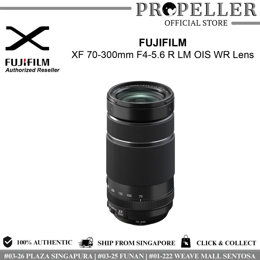 FUJIFILM XF 70 300mm F4 5 6 R LM OIS WR Lens Shopee Singapore