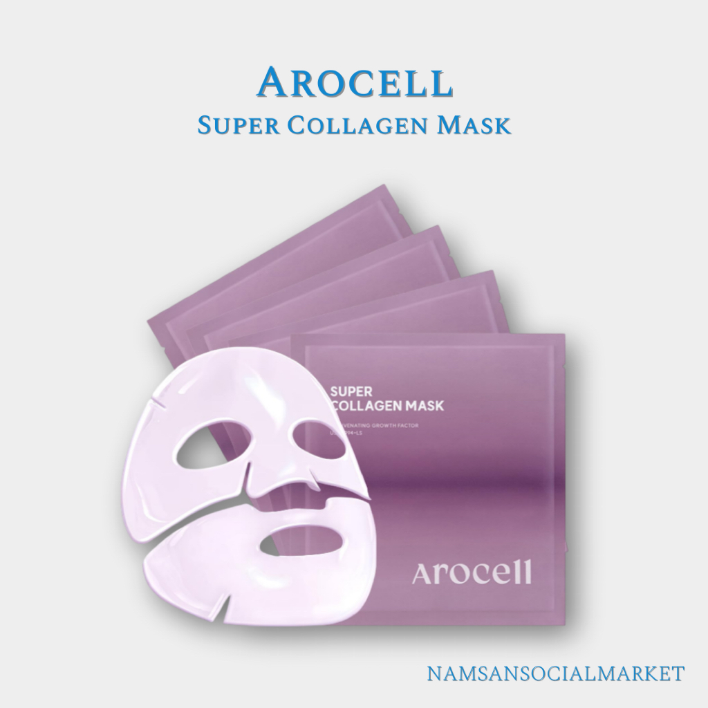 [AROCELL] Super Collagen Mask – (4 Sheets*45g) | Shopee Singapore